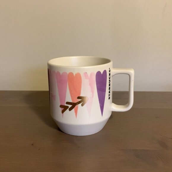 Starbucks “Love” White, Purple, and Pink 12 Oz. Ceramic Mug - Picture 2 of 7